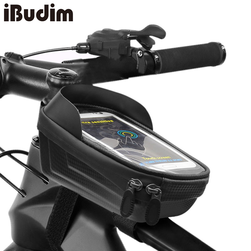 Youtube Phone Accessories - Waterproof Bicycle Phone Front Frame Bag