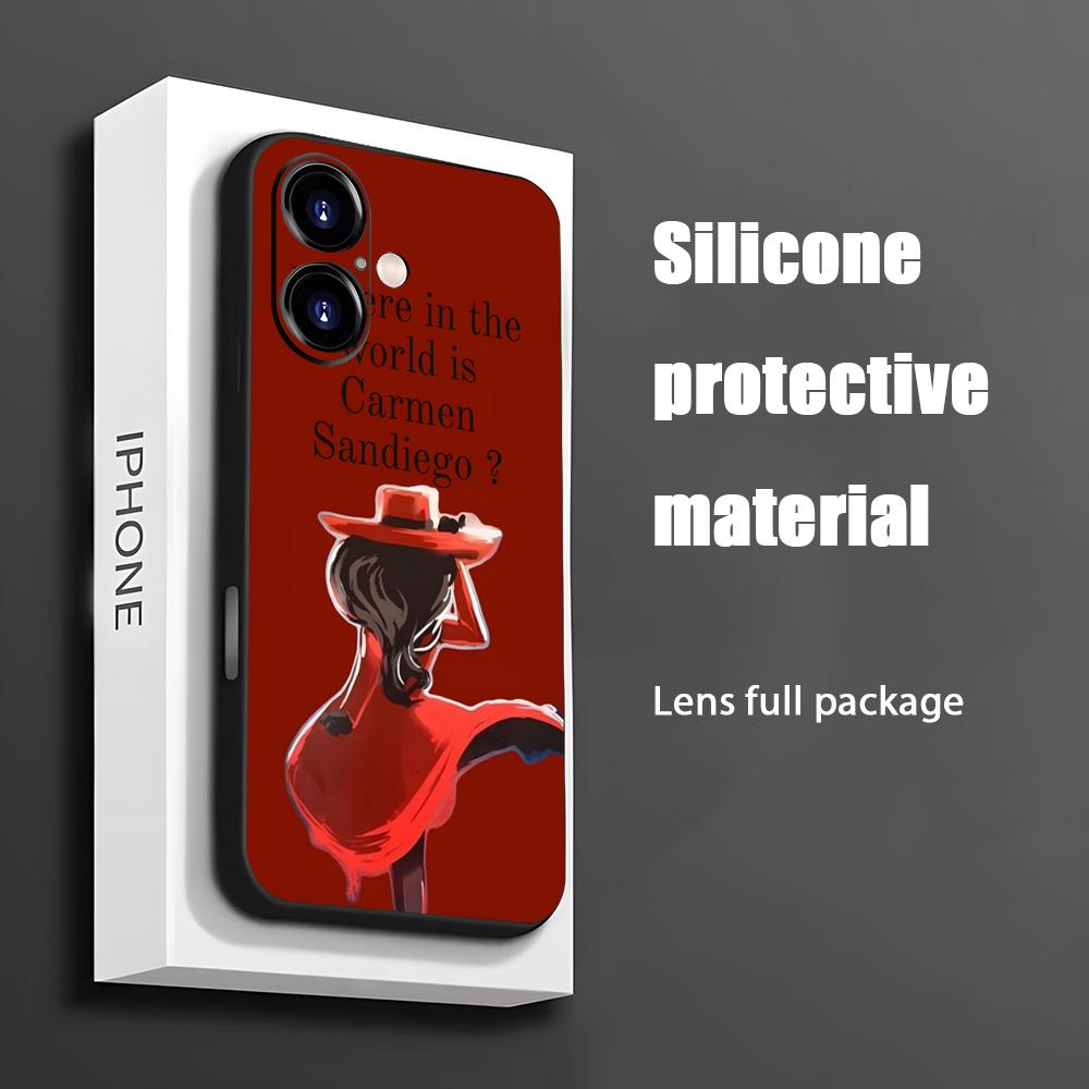 Phone Accessories To Sell - Hot Carmen Sandiego Cartoon Phone Case