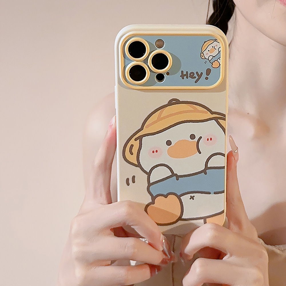 Phone Accessories To Sell - Korean Cartoon Yellow Duck Phone Case