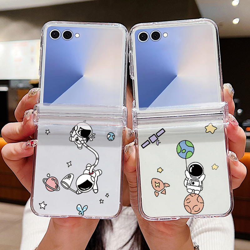 Samsung Accessories Phone - Astronauts Pattern Folding Phone Case For