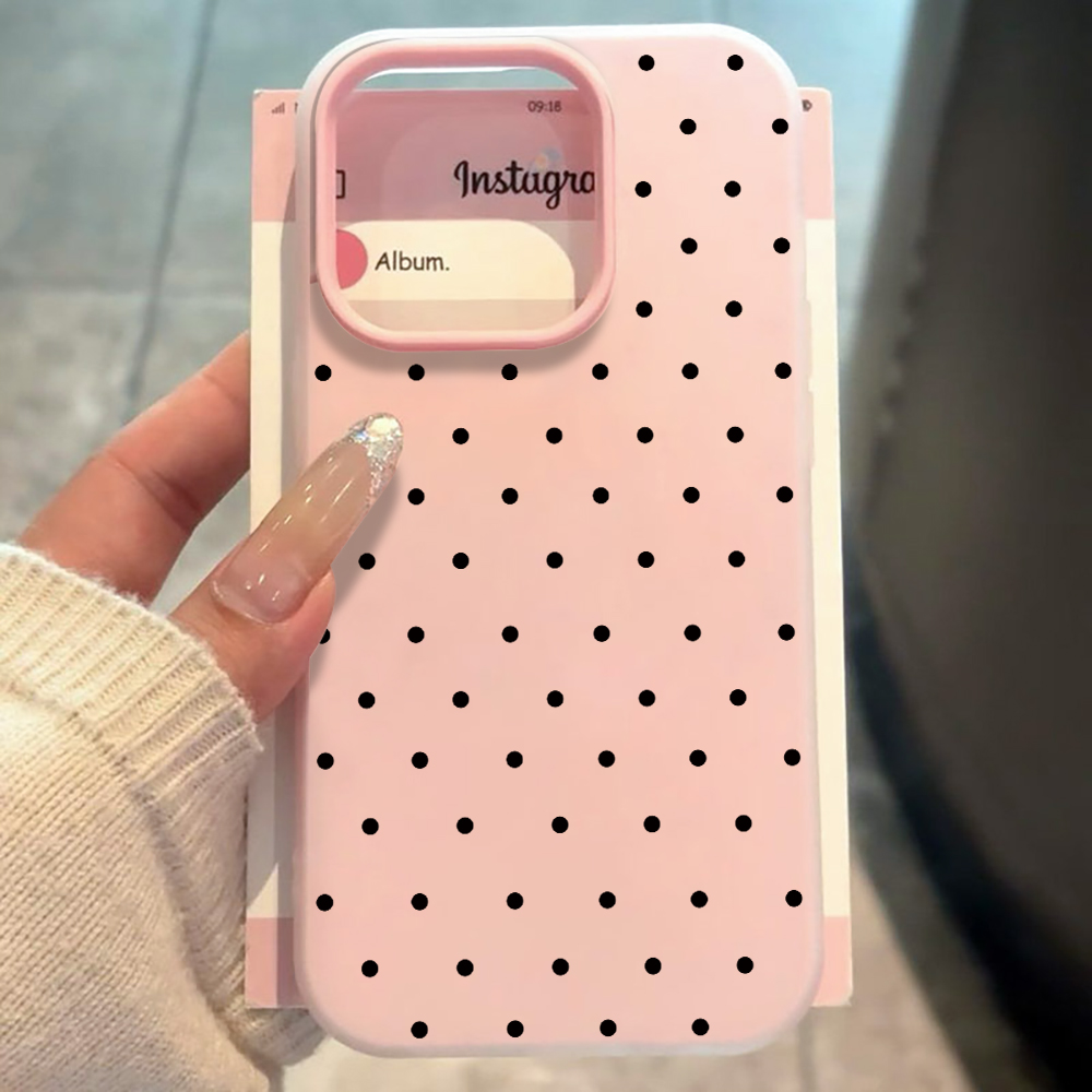 Minimalist Polka Dot Dustproof - Samsung Accessories Phone ulasan dan harga