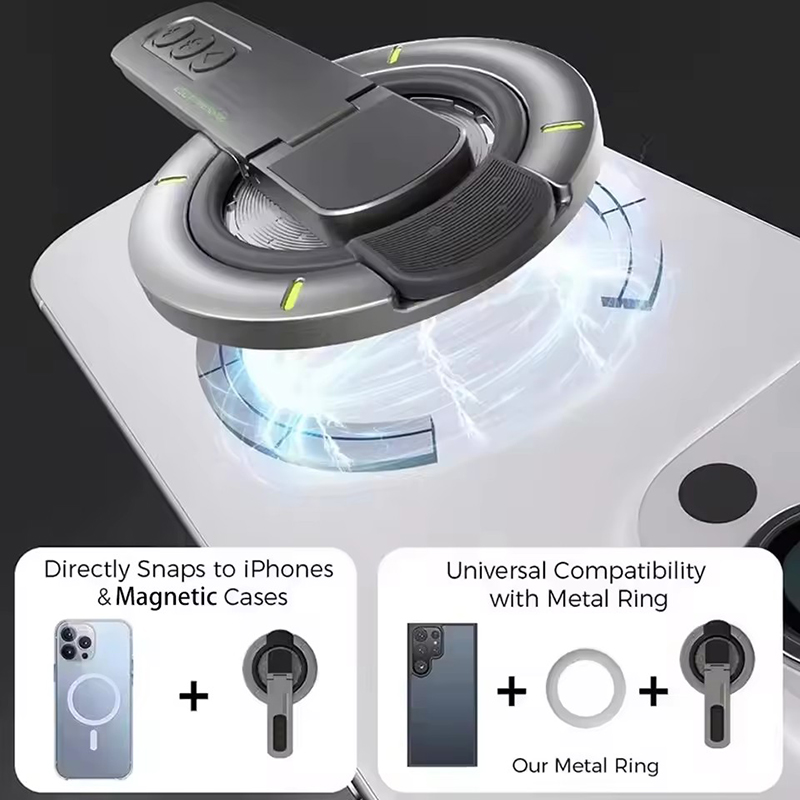 Double Sided Magnetic Finger R - Phone Accessories Vendor ulasan dan harga