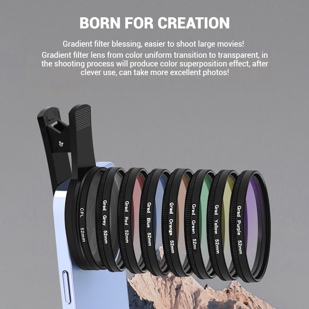 52MM Mobile Phone Lens Univers - Phone Accessories Items ulasan dan harga