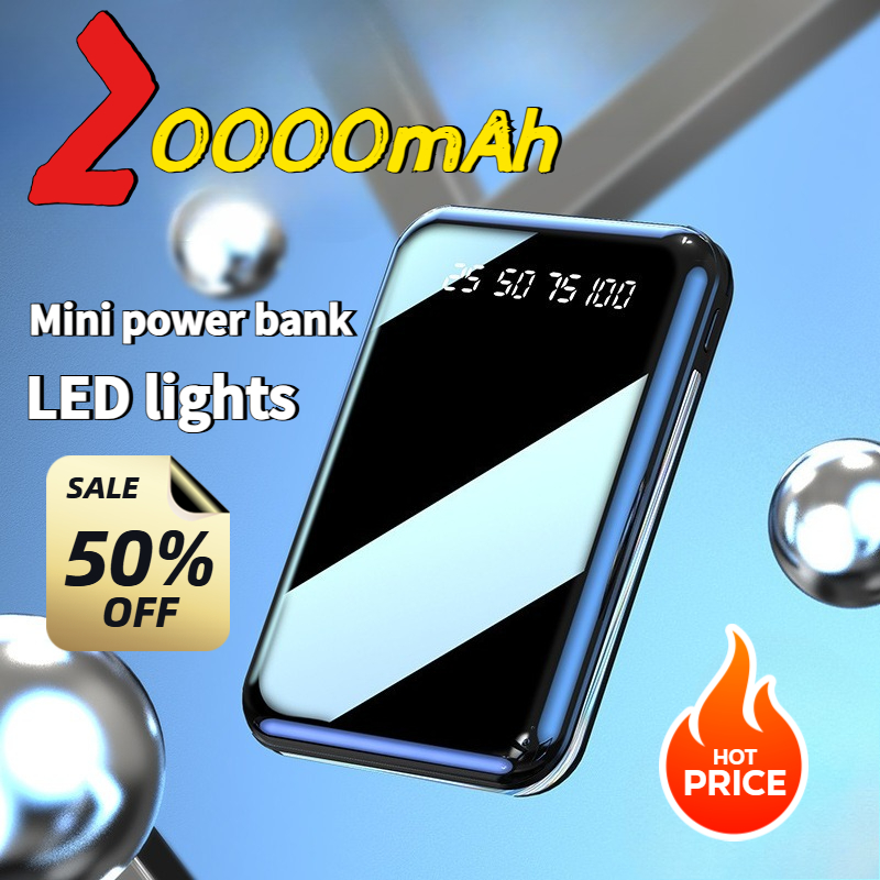 20000mAh Mini Power Bank Porta - Portable Charger 20000Mah ulasan dan harga