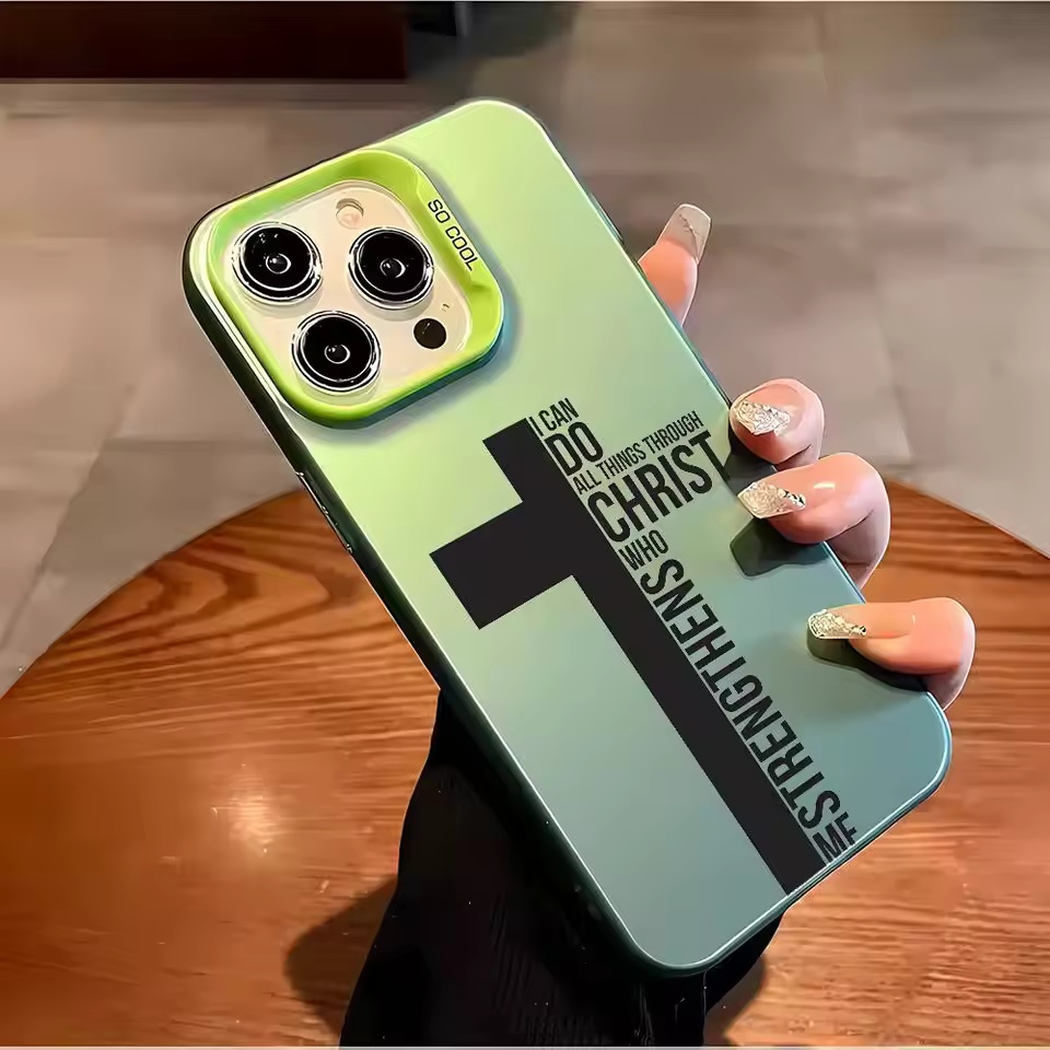 Anti Fingerprint Cross Bible P - Phone Accessories To Sell ulasan dan harga