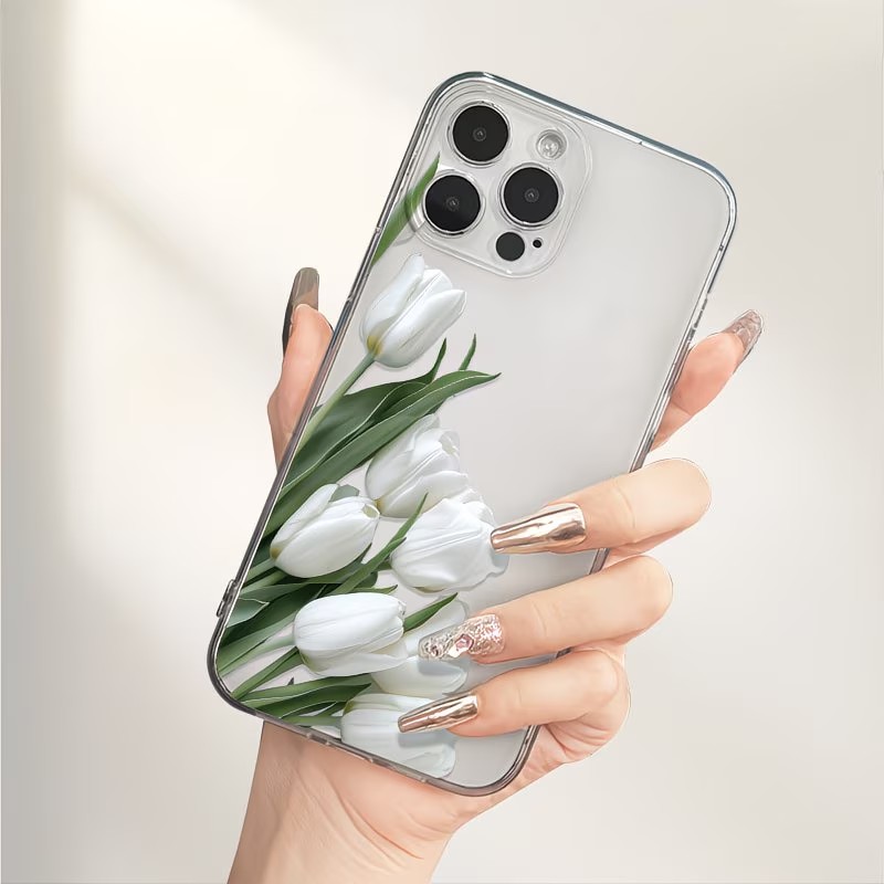 Tulip Printed Phone Case Case  - Phone Accessories To Sell ulasan dan harga
