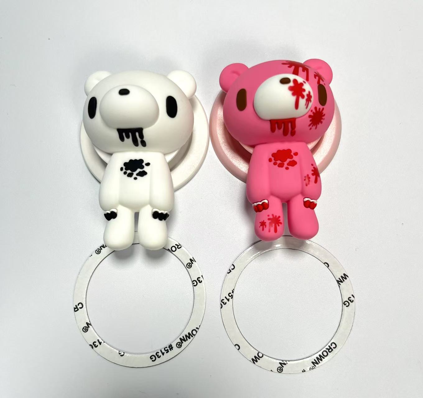Gothic Bear Phone Grip&Stand–U - Phone Accessories Unique ulasan dan harga