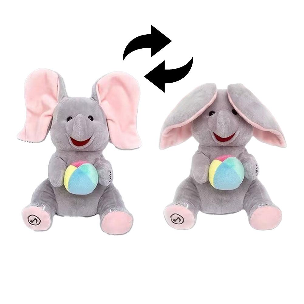Hide and Seek Elephant Plush T - Phone Accessories Baby ulasan dan harga