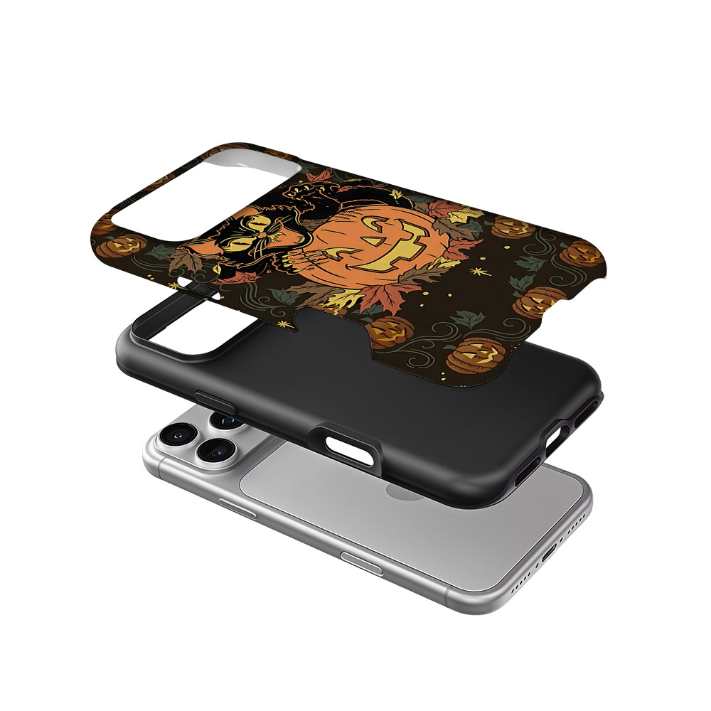 Vintage Halloween Cat For Magn - Magnetic Phone Case ulasan dan harga
