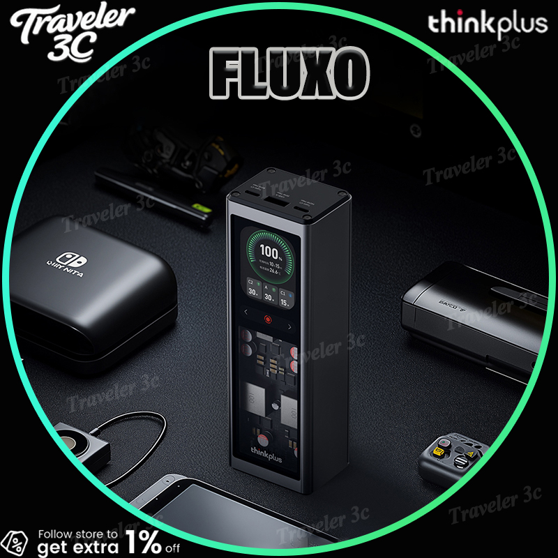 Sales LE Thinkplus FLUXO Serie - Portable Charger 20000Mah ulasan dan harga