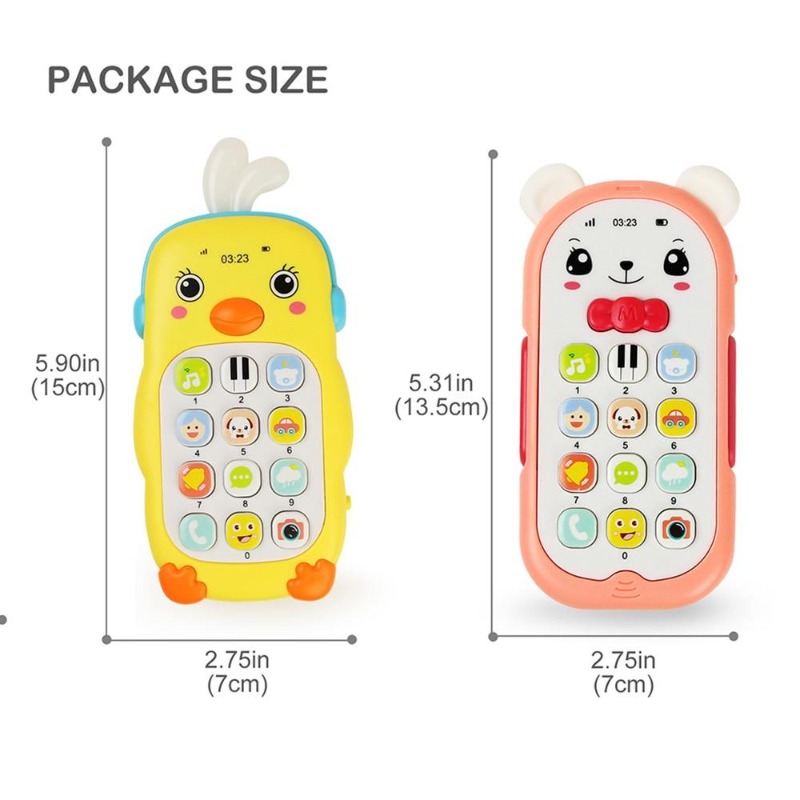 Baby Phone Toy Telephone Music - Phone Accessories Baby ulasan dan harga