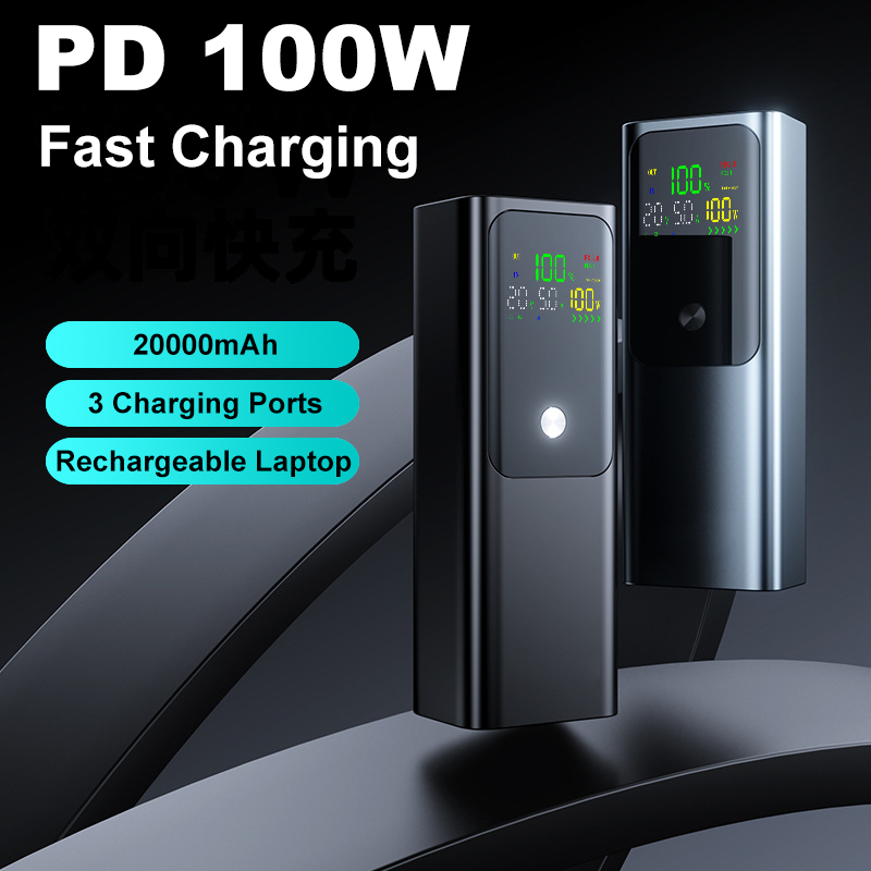 Portable Charger 100W Bidirect - Portable Charger 20000Mah ulasan dan harga