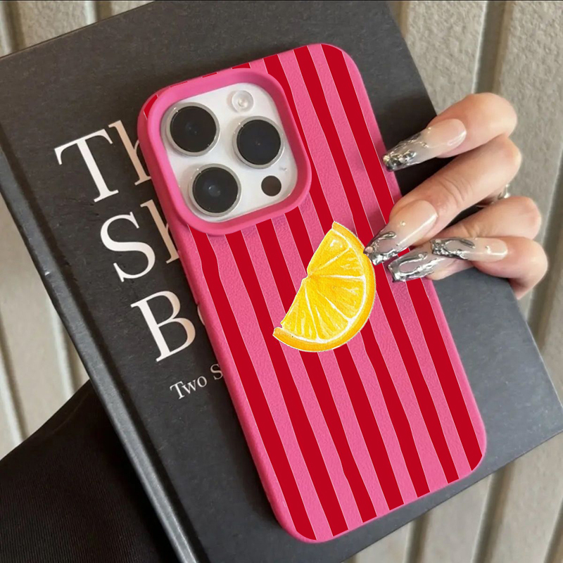 Fashion Lemon Pattern TPU Sili - Phone Accessories To Sell ulasan dan harga