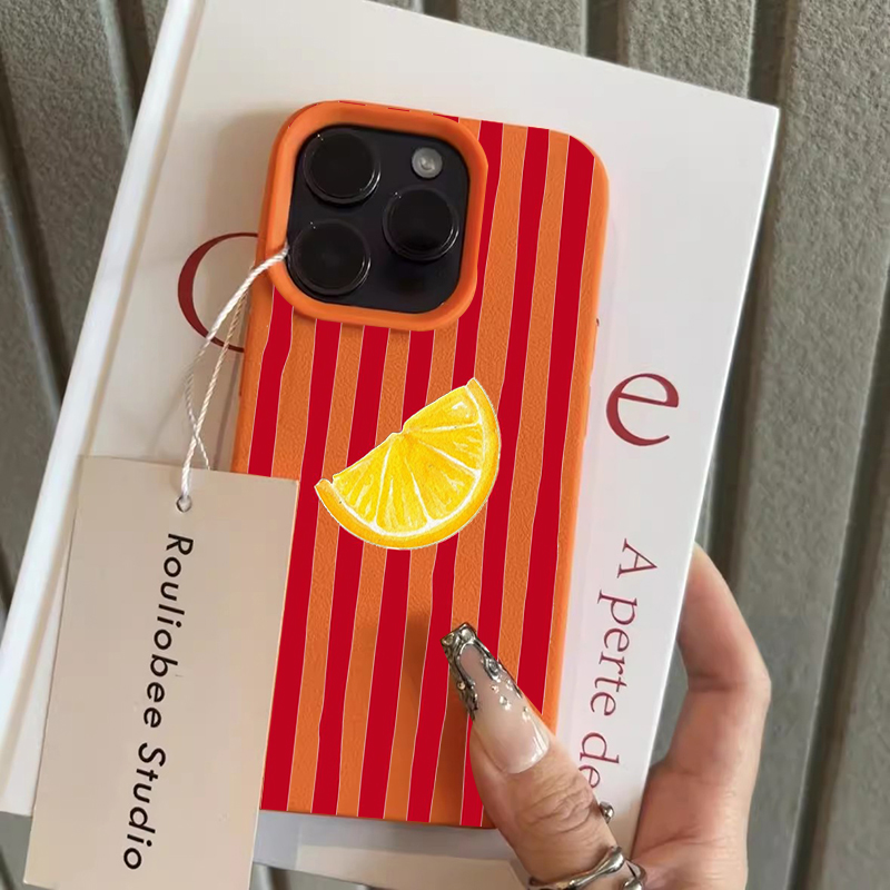 Fashion Lemon Pattern TPU Sili - Phone Accessories To Sell ulasan dan harga