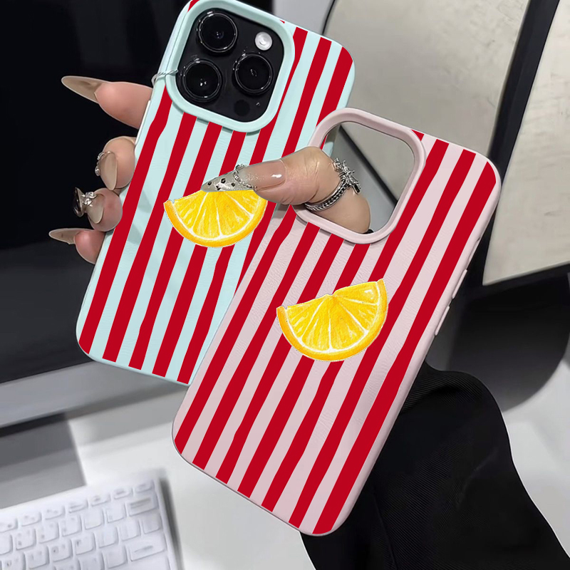 Fashion Lemon Pattern TPU Sili - Phone Accessories To Sell ulasan dan harga