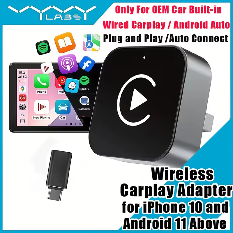 2-in-1 Wireless CarPlay Adapte - Phone Accessories Unique ulasan dan harga