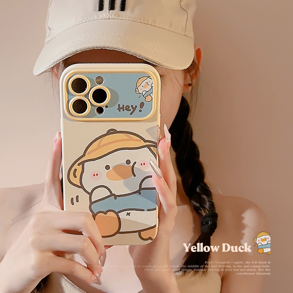 Korean Cartoon Yellow Duck Pho - Phone Accessories To Sell ulasan dan harga