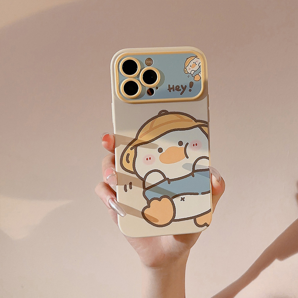 Korean Cartoon Yellow Duck Pho - Phone Accessories To Sell ulasan dan harga