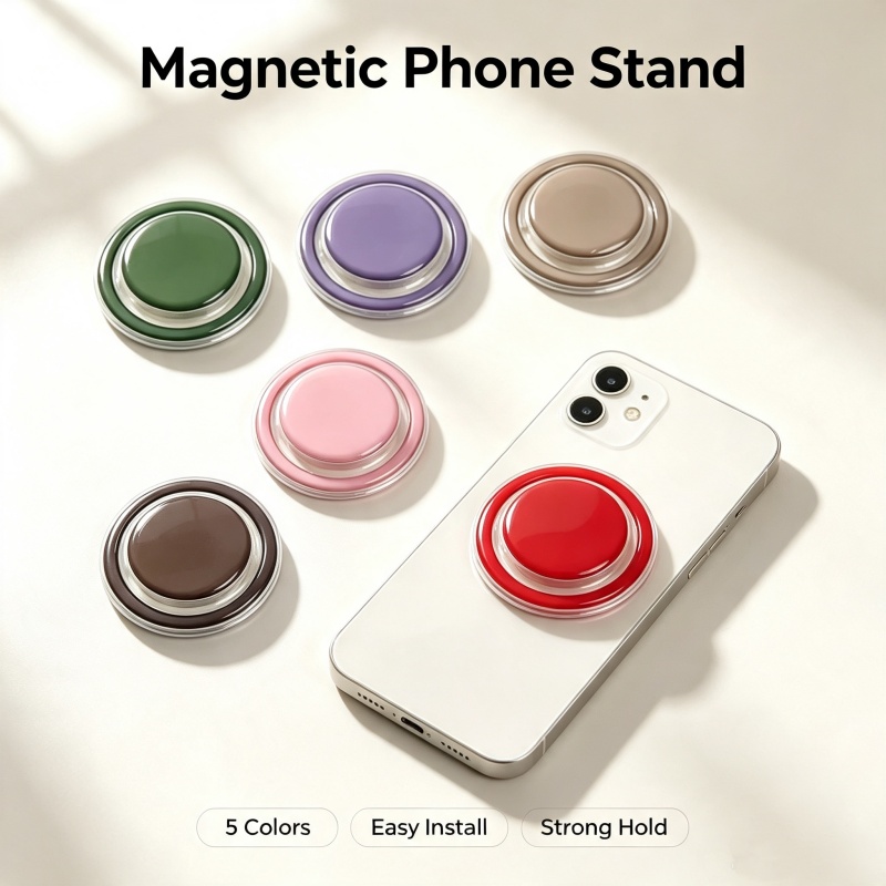 Magnetic Folding Phone Grip Ho - Phone Accessories Vendor ulasan dan harga