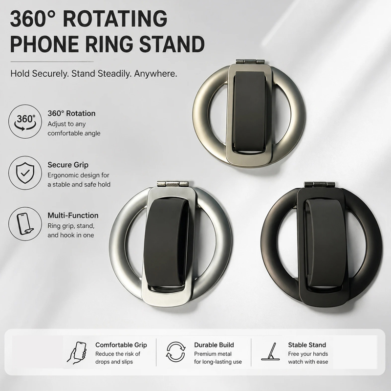 360° Rotation Magnetic Phone R - Phone Accessories Vendor ulasan dan harga