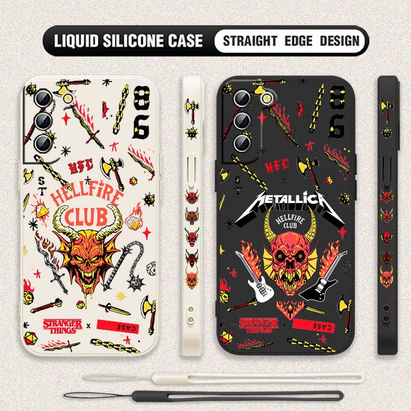 Stranger Things Red Hell Demon - Samsung Accessories Phone ulasan dan harga