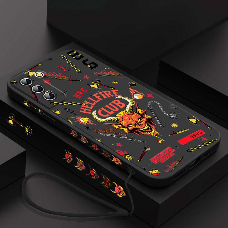 Stranger Things Red Hell Demon - Samsung Accessories Phone ulasan dan harga