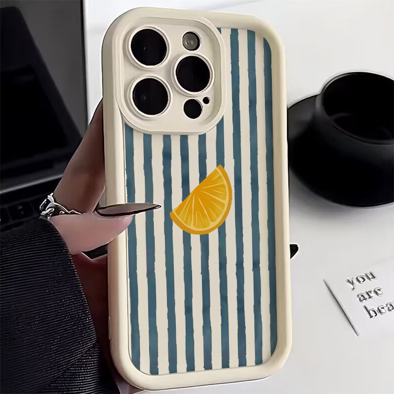 Striped Lemon Slice Pattern Ph - Phone Accessories To Sell ulasan dan harga