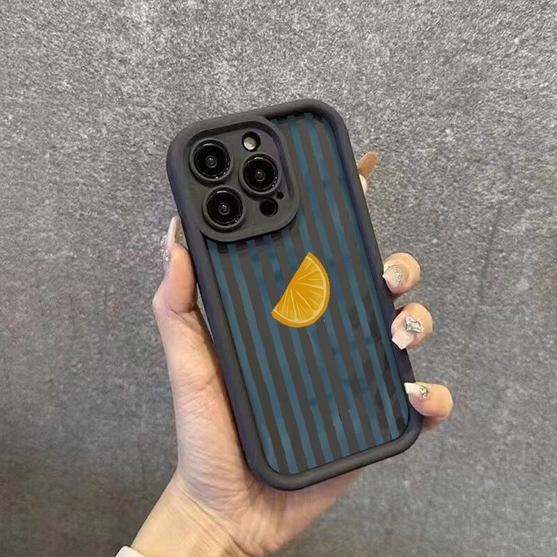 Striped Lemon Slice Pattern Ph - Phone Accessories To Sell ulasan dan harga