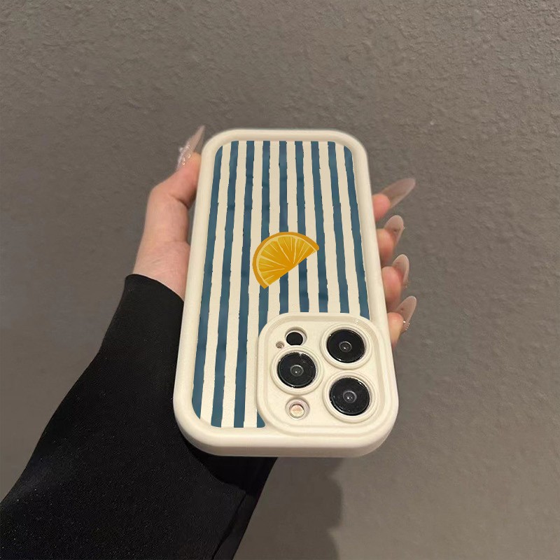 Striped Lemon Slice Pattern Ph - Phone Accessories To Sell ulasan dan harga