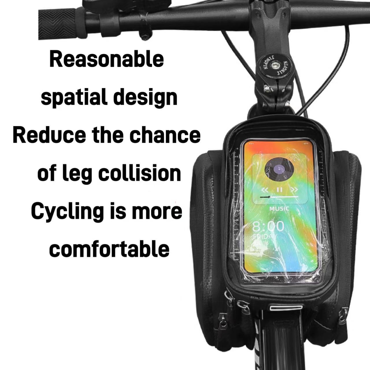 Bicycle Bags Bike Top Front Tu - Youtube Phone Accessories ulasan dan harga