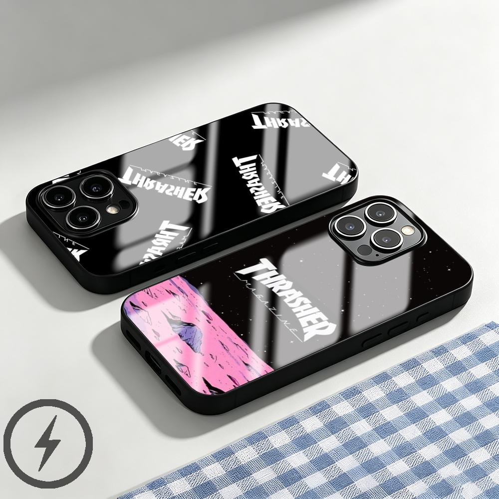 Brand THRASHER Phone Case For  - Phone Accessories Magnetic ulasan dan harga