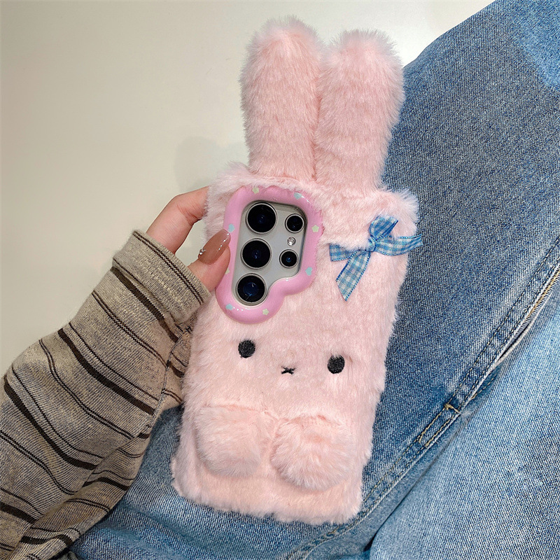 Koren 3D Cartoon Bowknot Rabbi - Samsung Accessories Phone ulasan dan harga