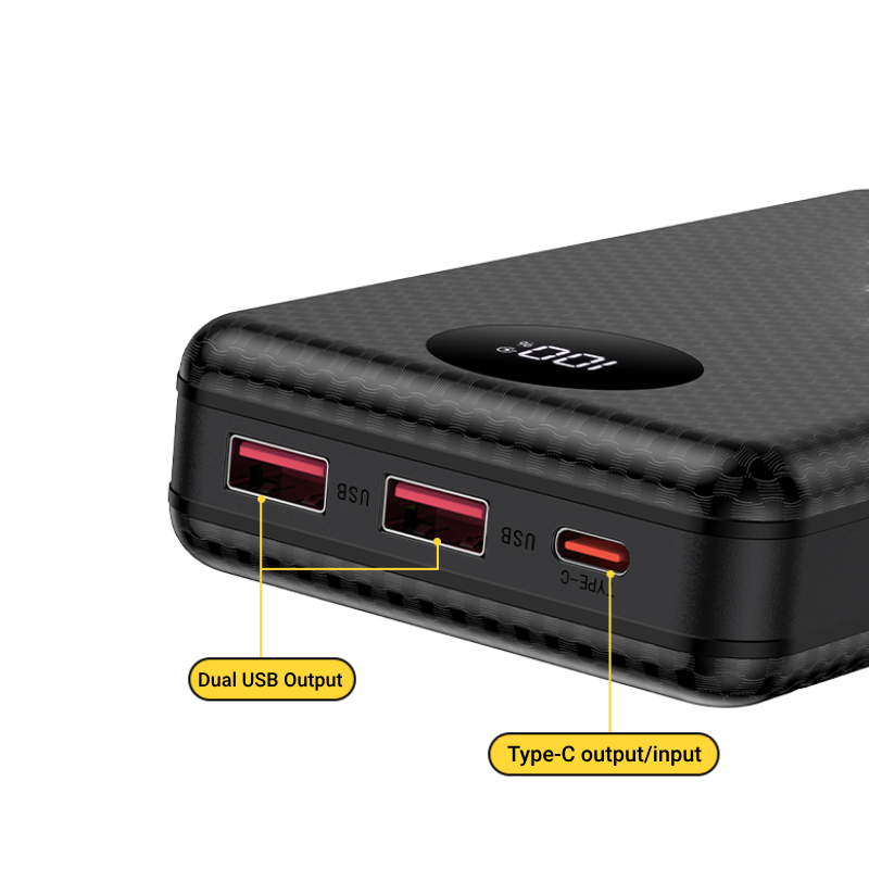 10W 6*18650 Power Bank Battery - Portable Charger 20000Mah ulasan dan harga