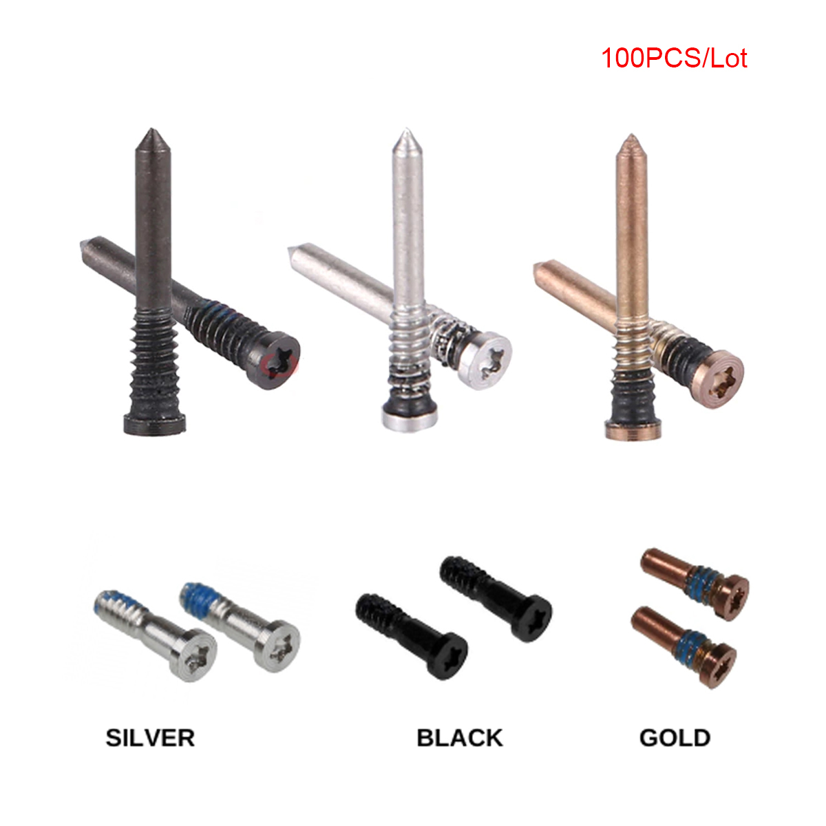 100Pcs Bottom Pentalobe Screws - Phone Accessories And Repairs ulasan dan harga