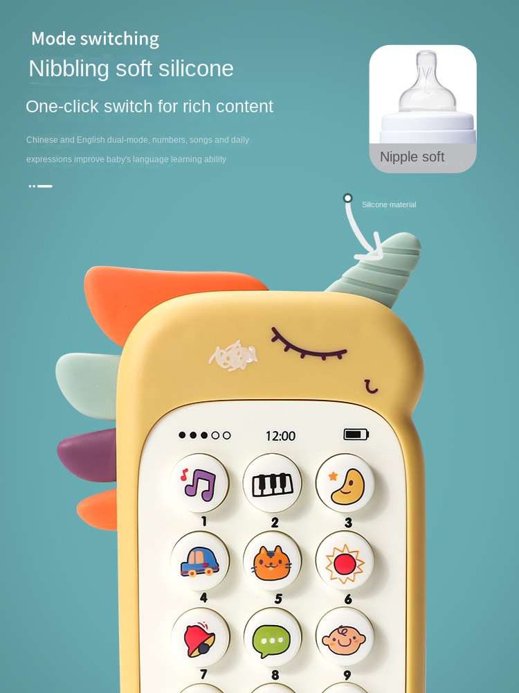 Baby Phone Toy Music Sound Tel - Phone Accessories Baby ulasan dan harga