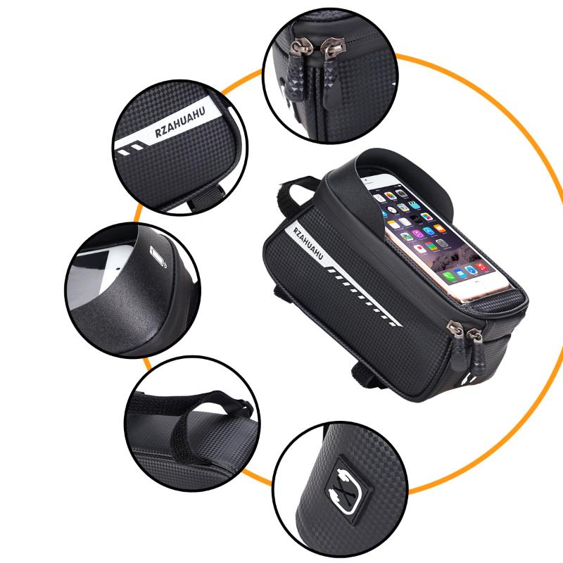 New Bicycle Front Beam Bag Fro - Youtube Phone Accessories ulasan dan harga