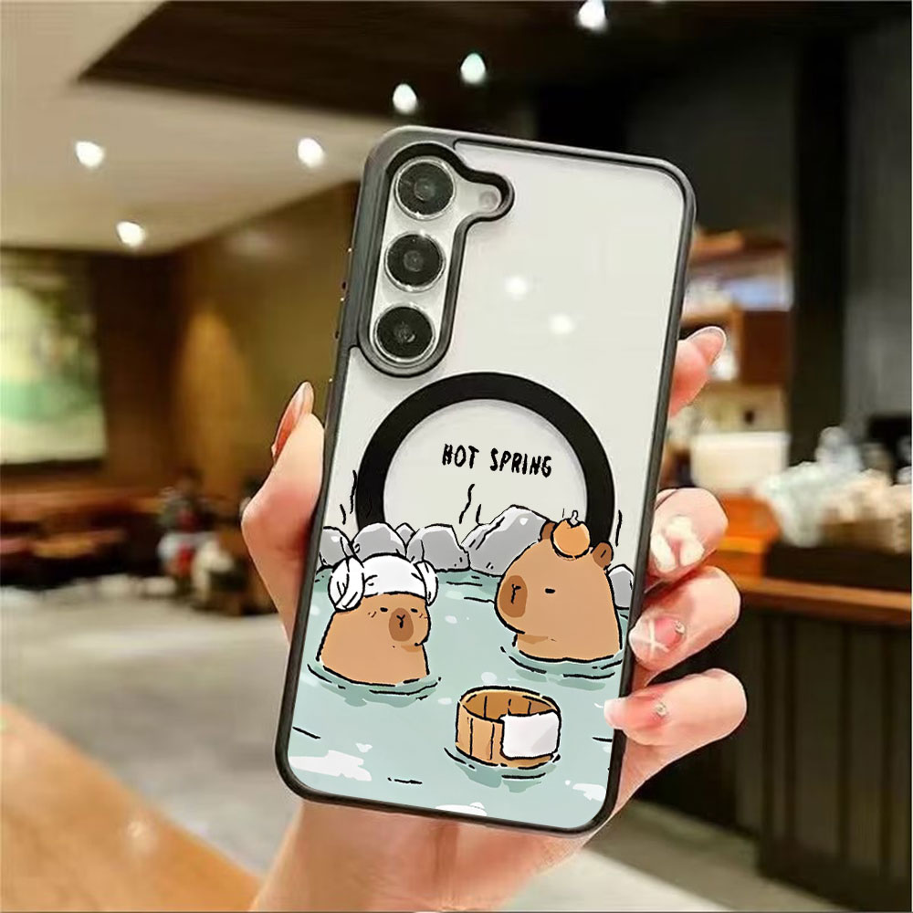 Color Transparent Magnetic Pho - Magnetic Phone Case ulasan dan harga
