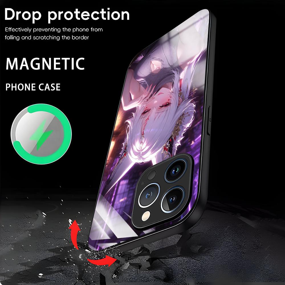 Wuthering Waves Hsin Jianxin P - Magnetic Phone Case ulasan dan harga